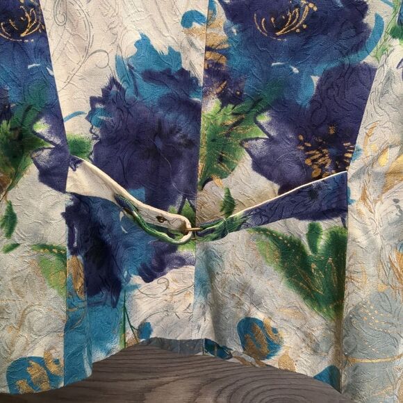 Bonnie & Norma Watercolor Floral Button Blazer Women's Size Small Petite - Picture 8 of 9